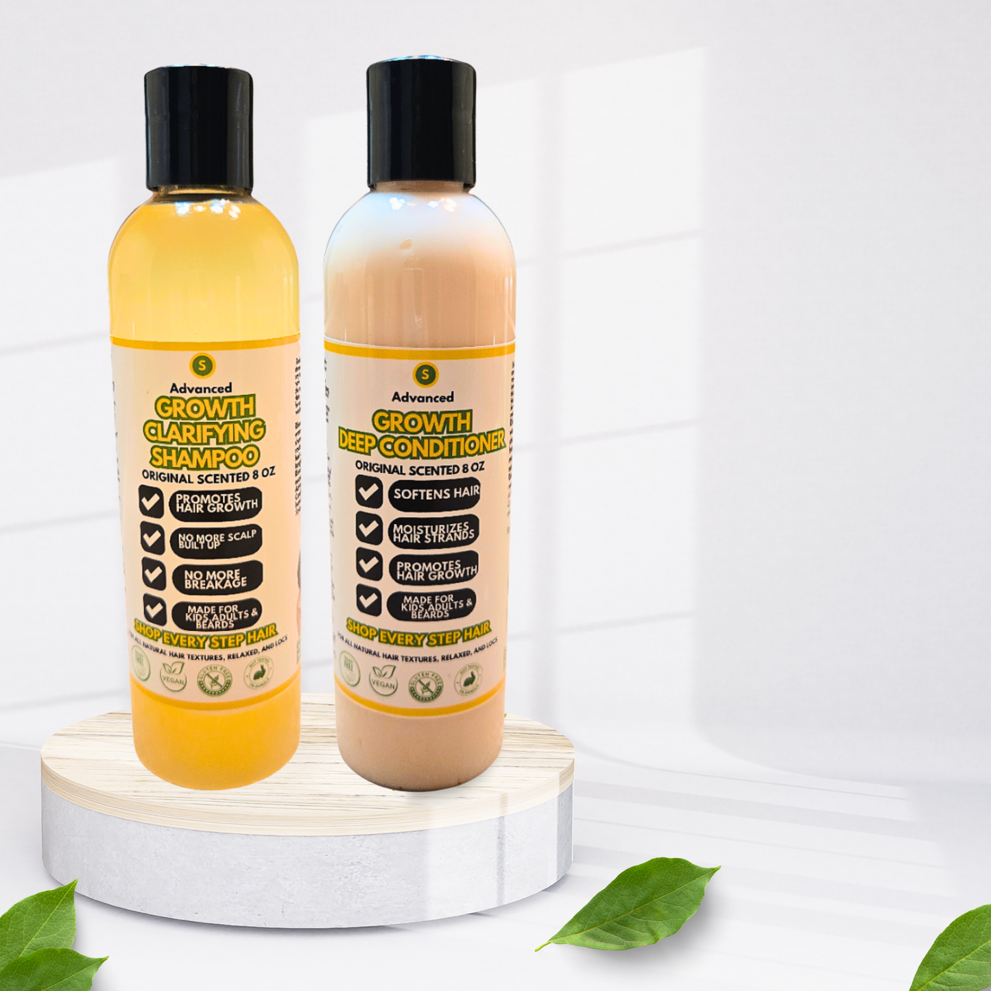 Wash Day Reset shampoo and conditioner for natural hair wash day routine
