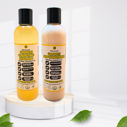 Wash Day Reset shampoo and conditioner for natural hair wash day routine
