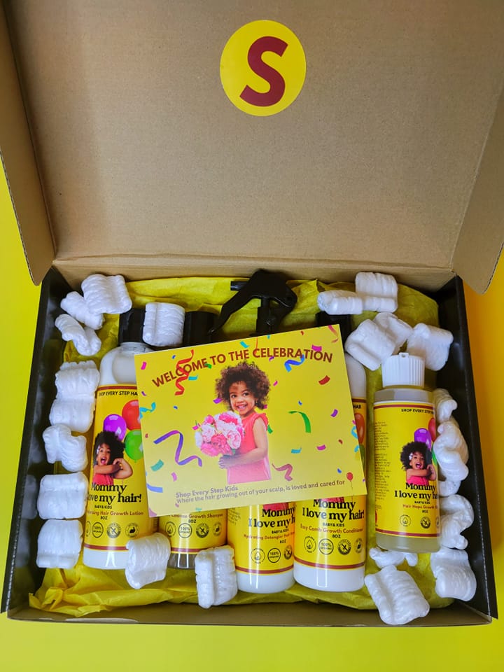 Mommy I Love My Hair - Full Size Kids  Organic Hair Growth and  Manageability Collection